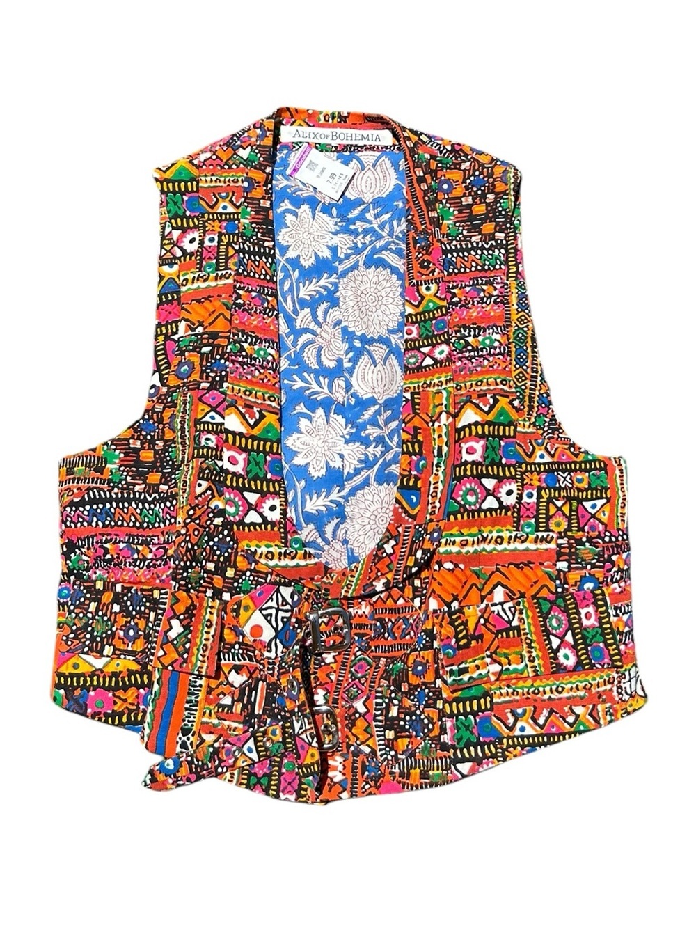 Alix of Bohemia Oversized Bohemian Vest - Picture 4 of 12